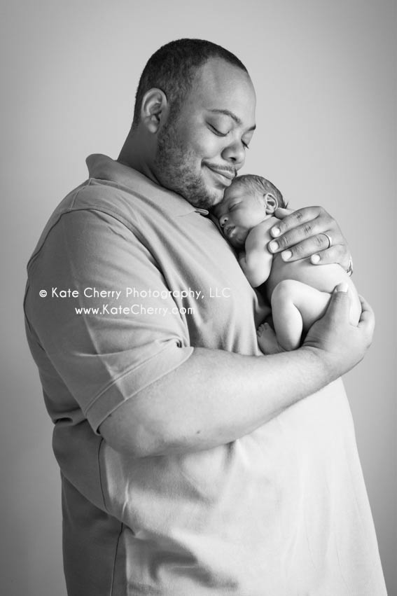 father son newborn images raleigh wake forest NC Kate Cherry Photography